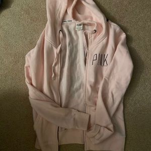 Victoria’s Secret PINK zip up hoodie. Size small